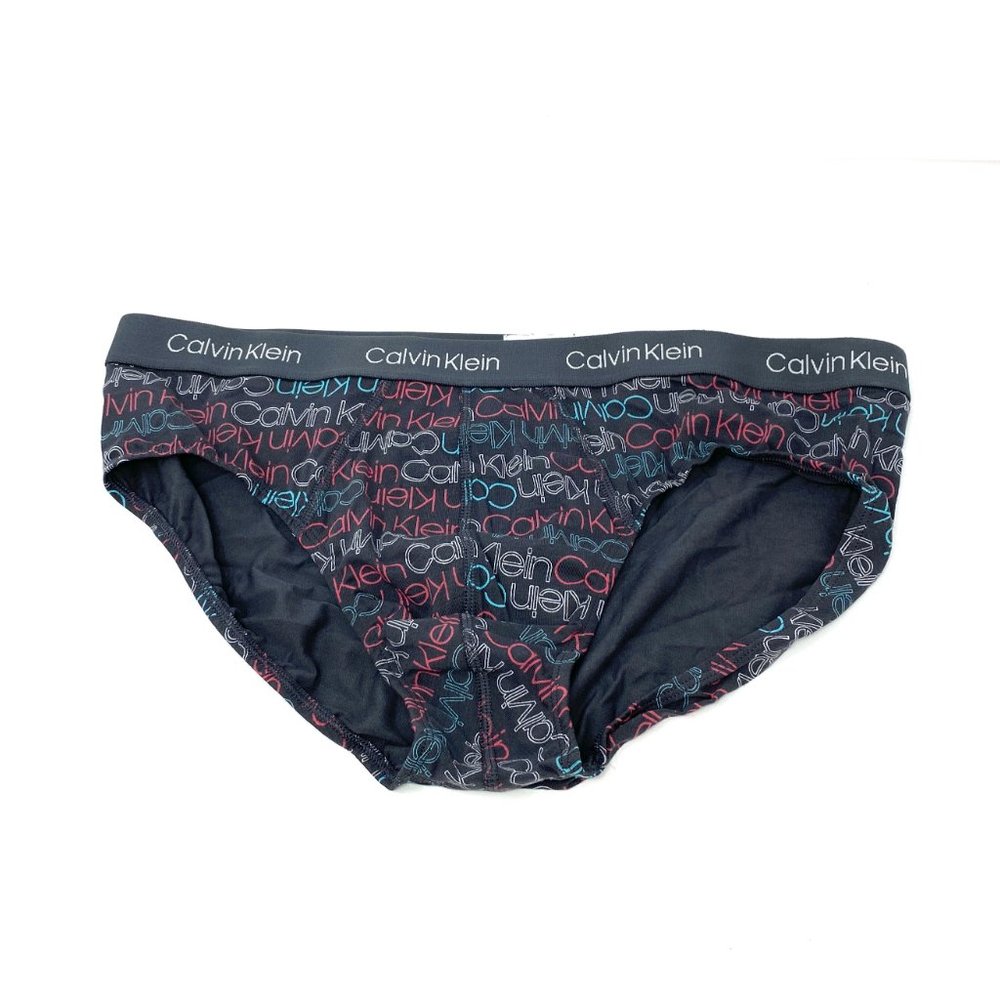 💖MEGA SALE💖 Calvin Klein Cotton 3 Pack Hip Brief Red Gray Men XL NP21660910 - Picture 6 of 8